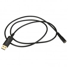 RAP-CAB-USBA-AUD35U кабель аудиоадаптера RAM - гнездовой разъем 3,5 мм к штекеру USB типа A