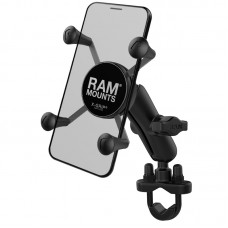 RAM-B-149Z-UN7U RAM ® X-Grip ® Мото крепление на руль диаметр от 12,7 - 32 мм для телефона, муфта 95 мм. (Размер В)