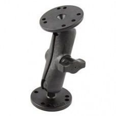 RAM-B-101U-CIP1 - Double Ball Mount with Composite Arm and Metal Round Plates