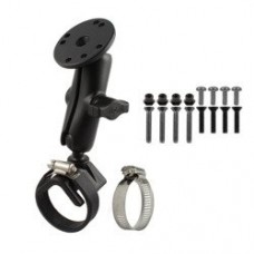 RAM-B-108-G1 - Strap Hose Clamp Mount with Hardware for Garmin GPSMAP + More