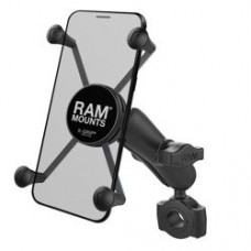 RAM-B-408-75-1-UN10U мото крепление RAM® X-Grip® для смартфонов, муфта 95 мм, на руль 19-25 мм 
