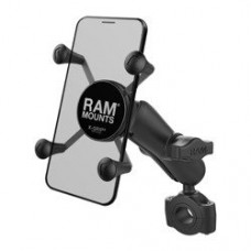 RAM-B-408-75-1-UN7U крепление для телефона RAM® X-Grip® с основанием RAM® Torque™ Medium Rail 