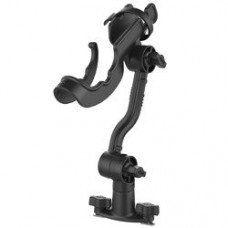 RAP-114-PA-421 - py; Fishing Rod Holder with Extension Arm & Dual T-Bolt Track Base