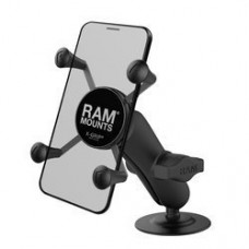 RAP-B-378-UN7U Универсальное крепление RAM® для 4-5,5" смартфонов, муфта 95 мм, скотч, шары 25 мм 