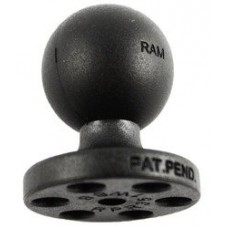 RAP-B-397BNHU шар RAM® Pin-Lock™ 25 мм (1") с круглым основанием 32 мм и сквозным отверстием для крепления