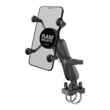 RAM-101U-235-UN7 мото крепление RAM® X-Grip® для 4-5,5" смартфонов, муфта 140 мм, шары 38 мм