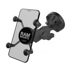 RAP-B-166-2-A-UN7U X-Grip ® Крепление для телефона с низкопрофильной присоской Twist-Lock ™. Муфта 60 мм. Шары 25 мм. (Размер В)